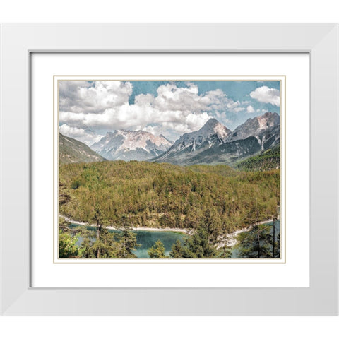 Wilderness Wonders 2 White Modern Wood Framed Art Print with Double Matting by Prime, Marcus