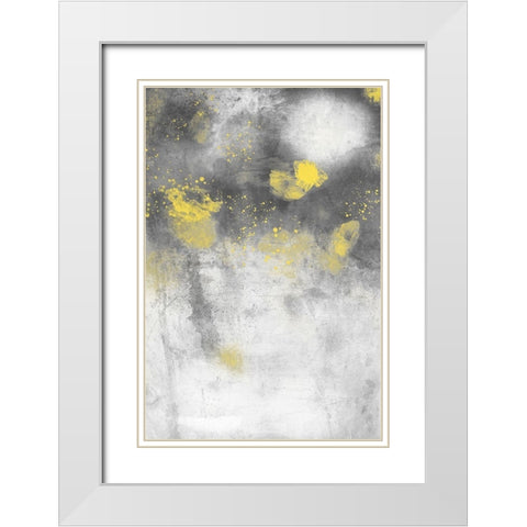 Illuminated Terrain 1 White Modern Wood Framed Art Print with Double Matting by Prime, Marcus