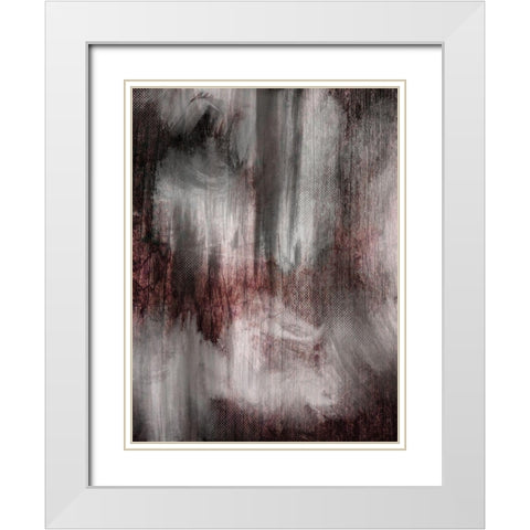 Striking Forest White Modern Wood Framed Art Print with Double Matting by Prime, Marcus