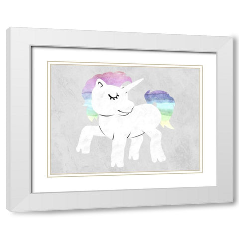 Magical Creatures 2 White Modern Wood Framed Art Print with Double Matting by Prime, Marcus
