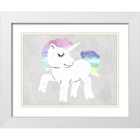 Magical Creatures 2 White Modern Wood Framed Art Print with Double Matting by Prime, Marcus