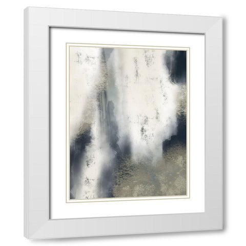 Systematic Obliteration 1 White Modern Wood Framed Art Print with Double Matting by Prime, Marcus