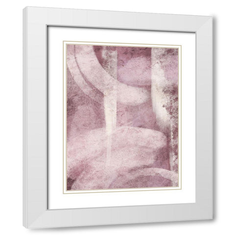 Collected Emotions 1 White Modern Wood Framed Art Print with Double Matting by Prime, Marcus