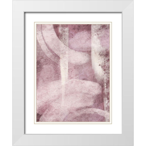 Collected Emotions 1 White Modern Wood Framed Art Print with Double Matting by Prime, Marcus