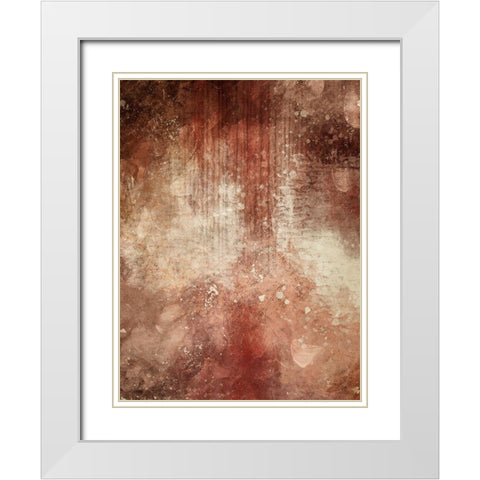 Earthy Dreams White Modern Wood Framed Art Print with Double Matting by Prime, Marcus
