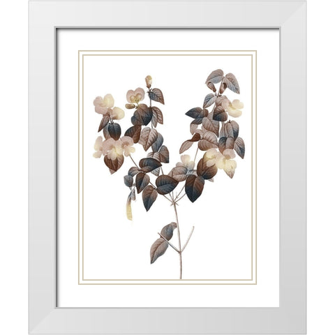 Autumn Balance 1 White Modern Wood Framed Art Print with Double Matting by Prime, Marcus