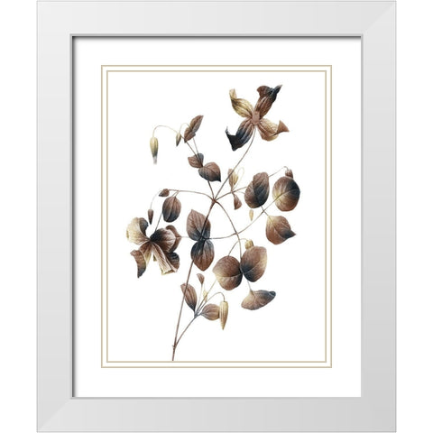 Autumn Balance 2 White Modern Wood Framed Art Print with Double Matting by Prime, Marcus