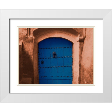 Door Of Opportunity White Modern Wood Framed Art Print with Double Matting by Prime, Marcus