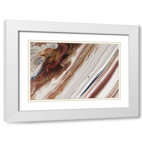 Earthly Beauty White Modern Wood Framed Art Print with Double Matting by Prime, Marcus