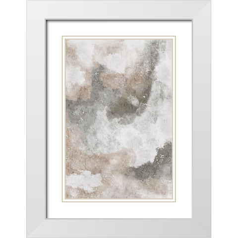 Terrestrial Possibilities White Modern Wood Framed Art Print with Double Matting by Prime, Marcus