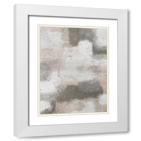 Grunge Revelations 1 White Modern Wood Framed Art Print with Double Matting by Prime, Marcus