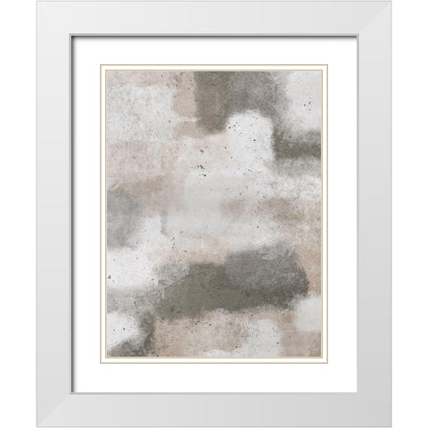 Grunge Revelations 1 White Modern Wood Framed Art Print with Double Matting by Prime, Marcus