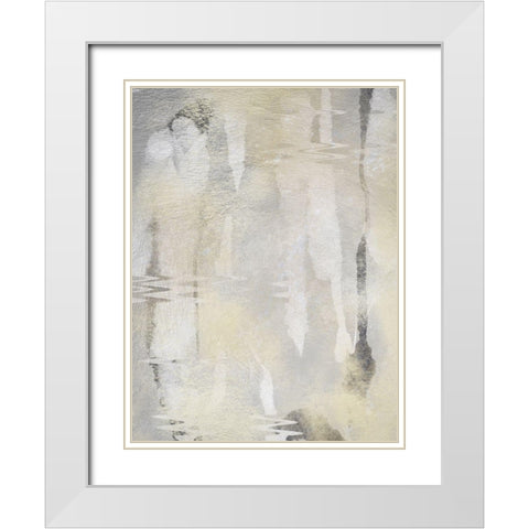 Sacred Stone White Modern Wood Framed Art Print with Double Matting by Prime, Marcus