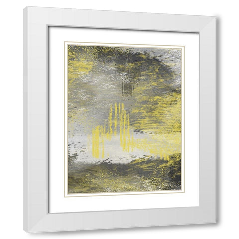 Concrete Jungle 1 White Modern Wood Framed Art Print with Double Matting by Prime, Marcus