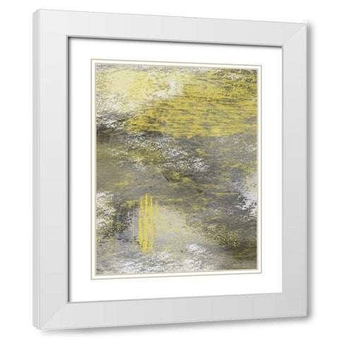 Lit Concrete Jungle 2 White Modern Wood Framed Art Print with Double Matting by Prime, Marcus