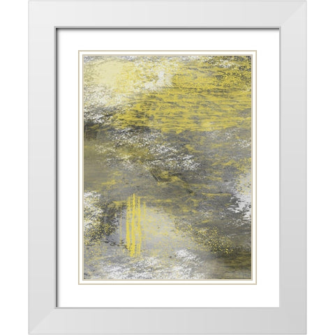 Lit Concrete Jungle 2 White Modern Wood Framed Art Print with Double Matting by Prime, Marcus