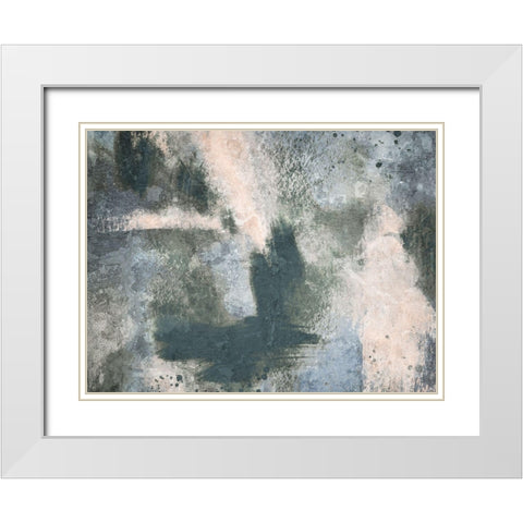 Ancient Rubble 1 White Modern Wood Framed Art Print with Double Matting by Prime, Marcus