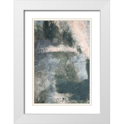 Ancient Rubble 2 White Modern Wood Framed Art Print with Double Matting by Prime, Marcus
