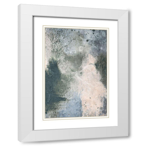Ancient Rubble 3 White Modern Wood Framed Art Print with Double Matting by Prime, Marcus