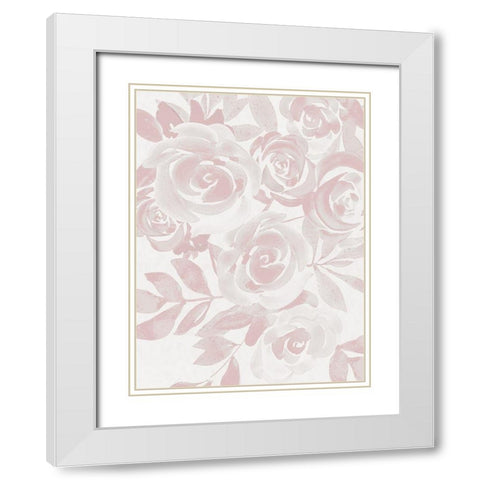 Soft Boho Touch 2 White Modern Wood Framed Art Print with Double Matting by Prime, Marcus