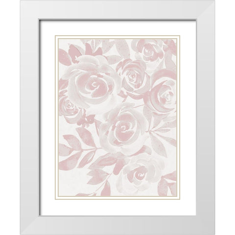 Soft Boho Touch 2 White Modern Wood Framed Art Print with Double Matting by Prime, Marcus