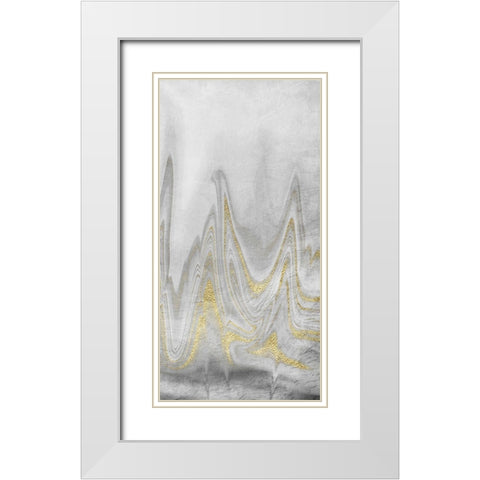 Distant Reality 1 White Modern Wood Framed Art Print with Double Matting by Prime, Marcus