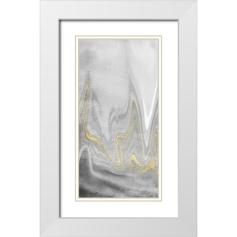 Distant Reality 2 White Modern Wood Framed Art Print with Double Matting by Prime, Marcus