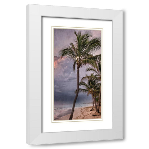 Morning Sea Breeze White Modern Wood Framed Art Print with Double Matting by Prime, Marcus