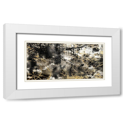 Golden Prime 1 White Modern Wood Framed Art Print with Double Matting by Prime, Marcus
