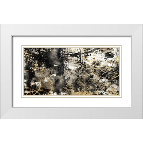 Golden Prime 1 White Modern Wood Framed Art Print with Double Matting by Prime, Marcus