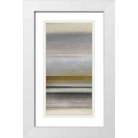 Distant Mirage 1 White Modern Wood Framed Art Print with Double Matting by Prime, Marcus