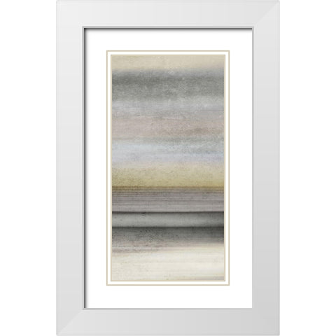 Distant Mirage 2 White Modern Wood Framed Art Print with Double Matting by Prime, Marcus