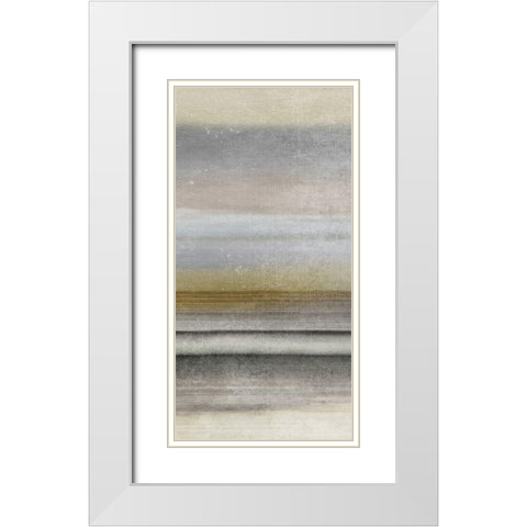 Distant Mirage 3 White Modern Wood Framed Art Print with Double Matting by Prime, Marcus