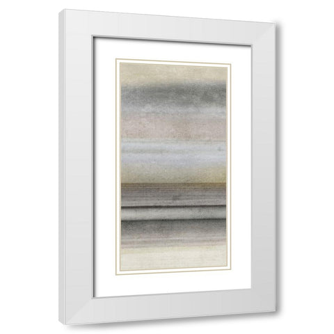 Distant Mirage 4 White Modern Wood Framed Art Print with Double Matting by Prime, Marcus
