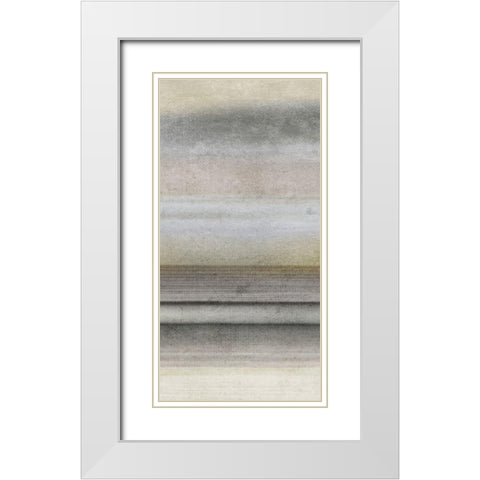 Distant Mirage 4 White Modern Wood Framed Art Print with Double Matting by Prime, Marcus