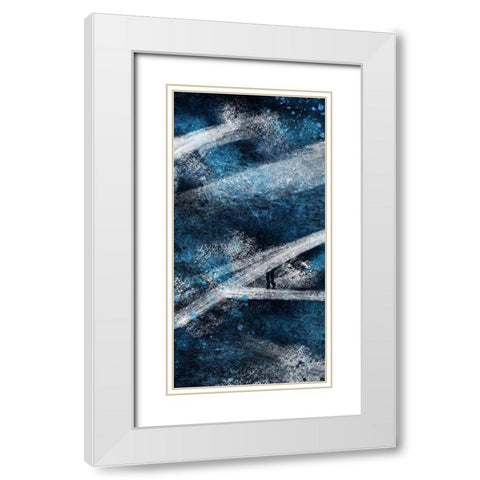 Desired Distraction 1 White Modern Wood Framed Art Print with Double Matting by Prime, Marcus