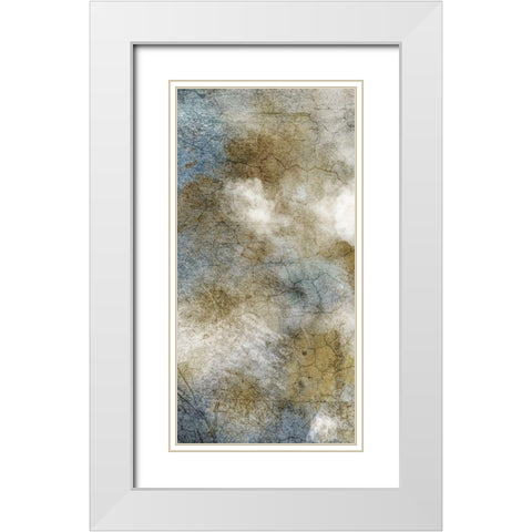 Fractured Cerebellum 1 White Modern Wood Framed Art Print with Double Matting by Prime, Marcus