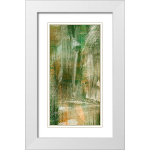 Jade Sunset 5 White Modern Wood Framed Art Print with Double Matting by Prime, Marcus