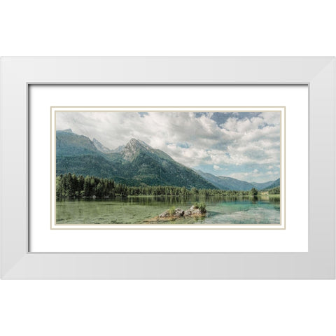 Wilderness Wonders 1 White Modern Wood Framed Art Print with Double Matting by Prime, Marcus