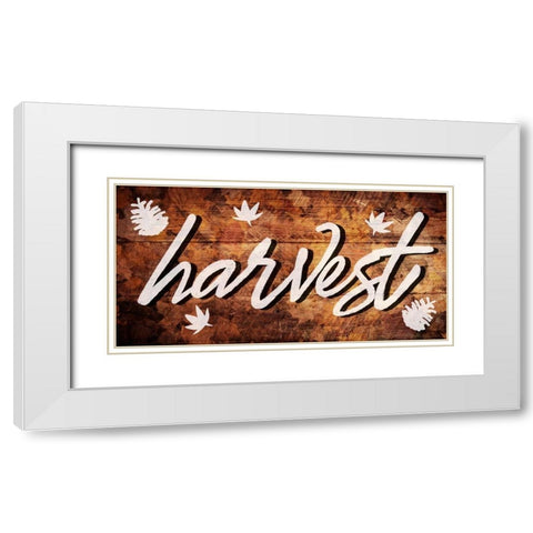 Harvest Autumn 1 White Modern Wood Framed Art Print with Double Matting by Prime, Marcus