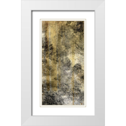Industrial Splash 2 White Modern Wood Framed Art Print with Double Matting by Prime, Marcus