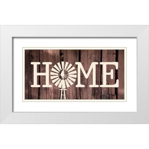 Home Mill White Modern Wood Framed Art Print with Double Matting by Prime, Marcus