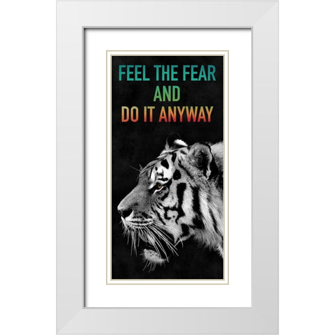 Do It Anyway White Modern Wood Framed Art Print with Double Matting by Prime, Marcus