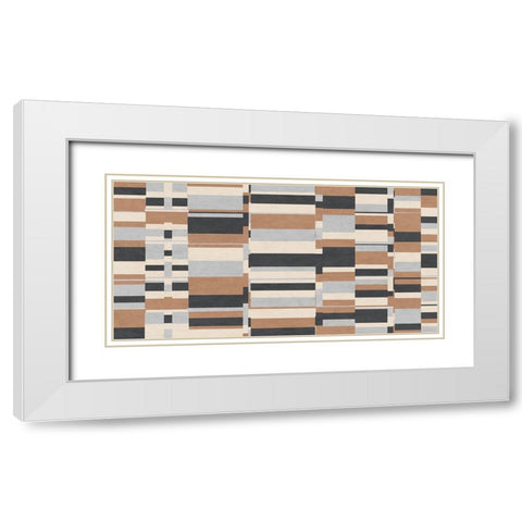 Naturally Switched 1 White Modern Wood Framed Art Print with Double Matting by Prime, Marcus