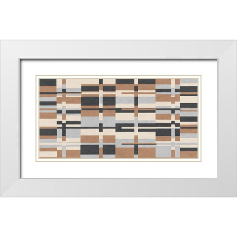 Naturally Switched 2 White Modern Wood Framed Art Print with Double Matting by Prime, Marcus