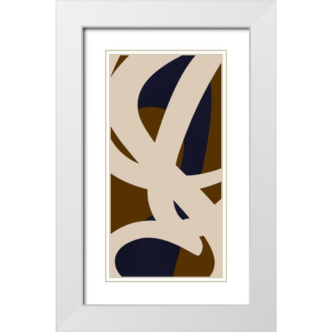 Indestructible Reappearance White Modern Wood Framed Art Print with Double Matting by Prime, Marcus