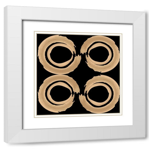 Empty Stare 2 White Modern Wood Framed Art Print with Double Matting by Prime, Marcus