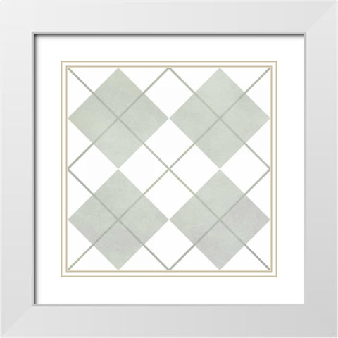 Argile Essential 2 White Modern Wood Framed Art Print with Double Matting by Prime, Marcus