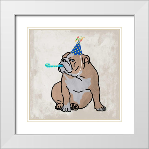 Life Of The Party 2 White Modern Wood Framed Art Print with Double Matting by Prime, Marcus