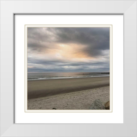 Morning Mist 3 White Modern Wood Framed Art Print with Double Matting by Prime, Marcus